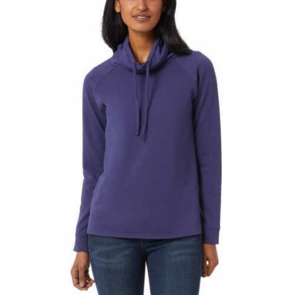 32 Degrees Tops - Performance micro fleece funnel neck top